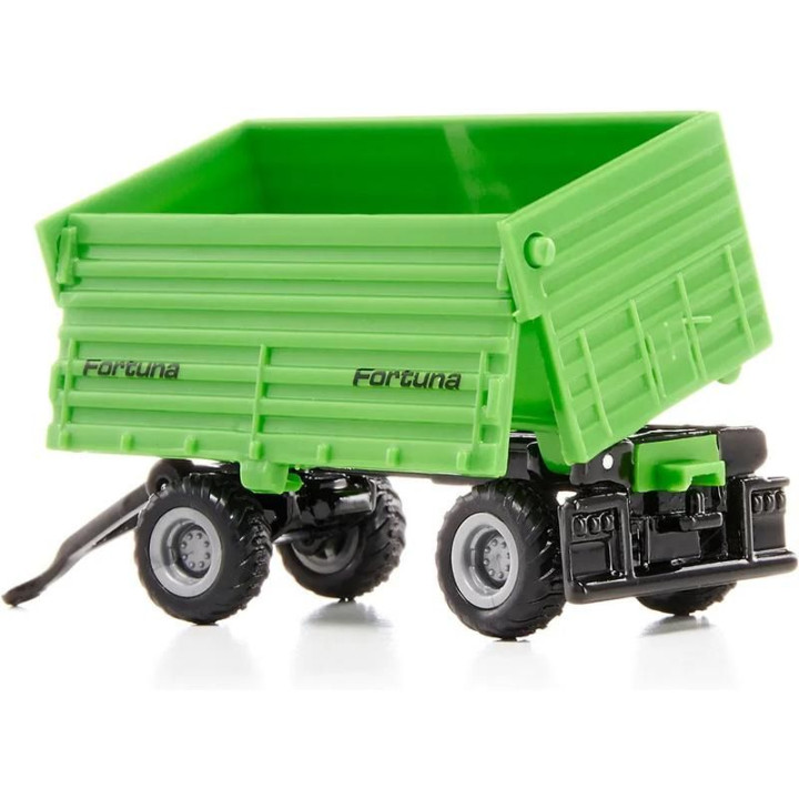 SIKU Blister - traktor DEUTZ-FAHR s vlečkou Fortuna