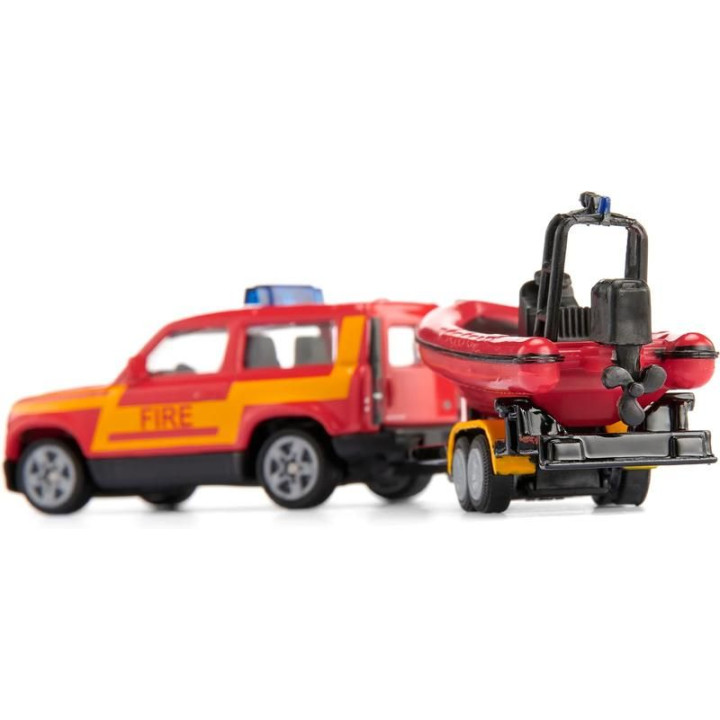 SIKU Blister - Land Rover se člunem 1:50