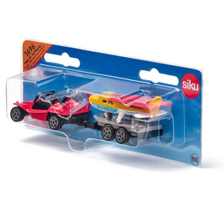SIKU Blister - Buggy se sportovním letadlem