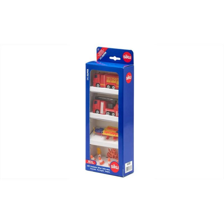 SIKU Super - hasičská vozidla a příslušenství (sada)