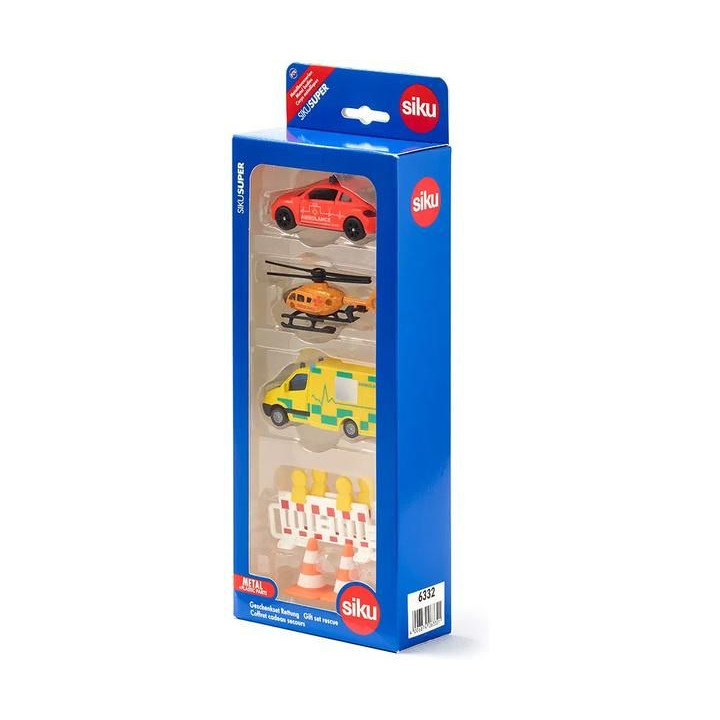 SIKU Super - záchranná vozidla (sada 3ks)