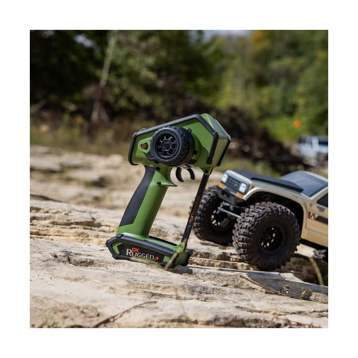 Spektrum DX Rugged+ 12CH DSMR+ zelený