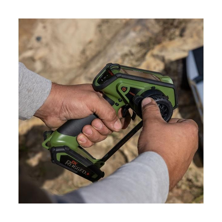 Spektrum DX Rugged+ 12CH DSMR+ zelený