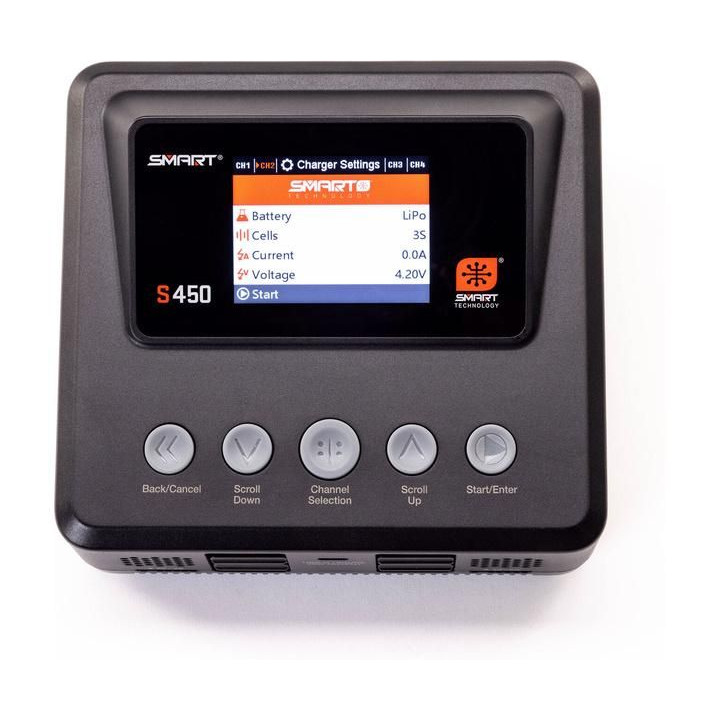 Spektrum nabíječ Smart S450 G2 4x50W AC/DC