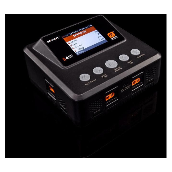 Spektrum nabíječ Smart S450 G2 4x50W AC/DC
