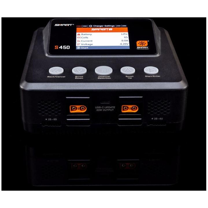 Spektrum nabíječ Smart S450 G2 4x50W AC/DC