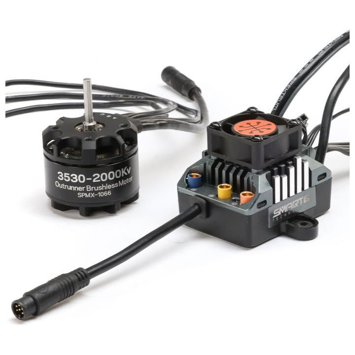 Spektrum motor střídavý Firma 2000ot/V Senzored, regulátor 80A