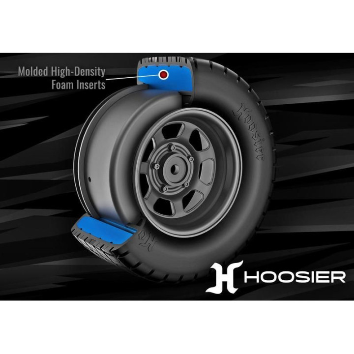 Traxxas kolo 2.2/3.0", disk dirt oval šedý, pneu Hoosier (2) (2WD zadní, 4WD)