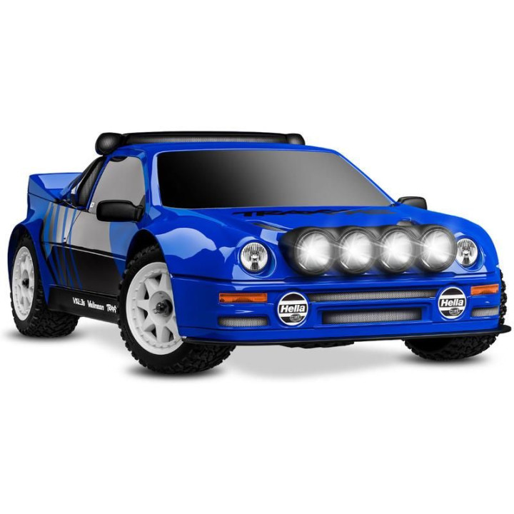 Traxxas Mini Rally Ford RS200 1:12 4WD VXL RTR modrý