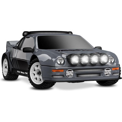 Traxxas Mini Rally Ford RS200 1:12 4WD VXL RTR šedý