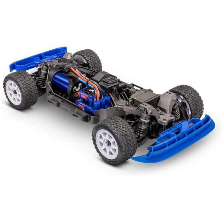 Traxxas Mini Rally Ford RS200 1:12 4WD VXL RTR šedý