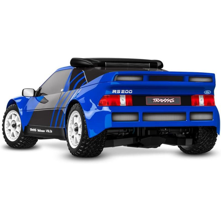 Traxxas Mini Rally Ford RS200 1:12 4WD VXL RTR červený