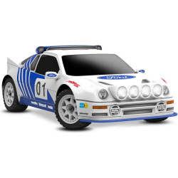 Extrémně výkonný a odolný RC model Mini Rally v kompaktní velikosti 1:12 s licencovanou karoserií Ford RS200 a LED osvětlením. Šasi i výkonnější pohon VXL jsou nadrozměrně dimenzovány. Stabilizace TSM. Rychlost až 90 km/h (64 km/h na 2S). 2S LiPo...