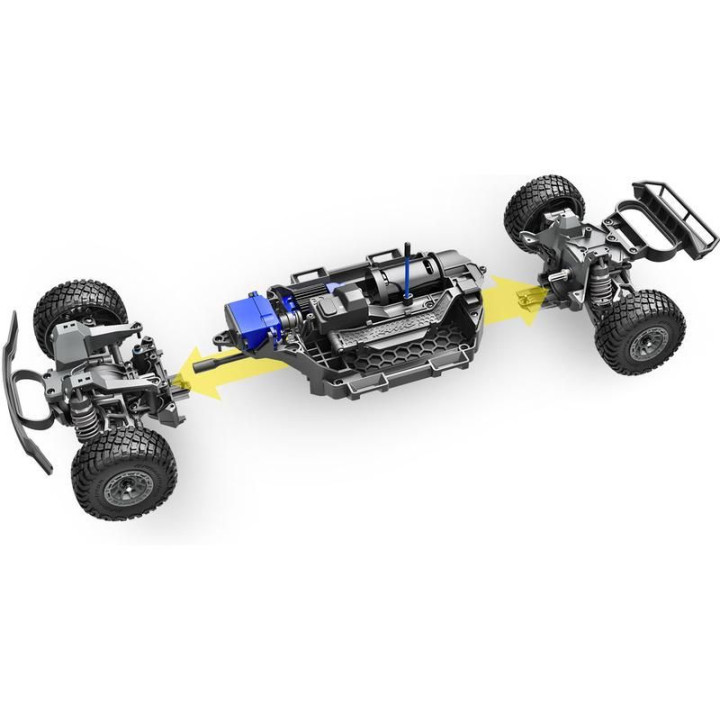 Traxxas Mini Slash 1:12 BL-2s 4WD RTR zelený