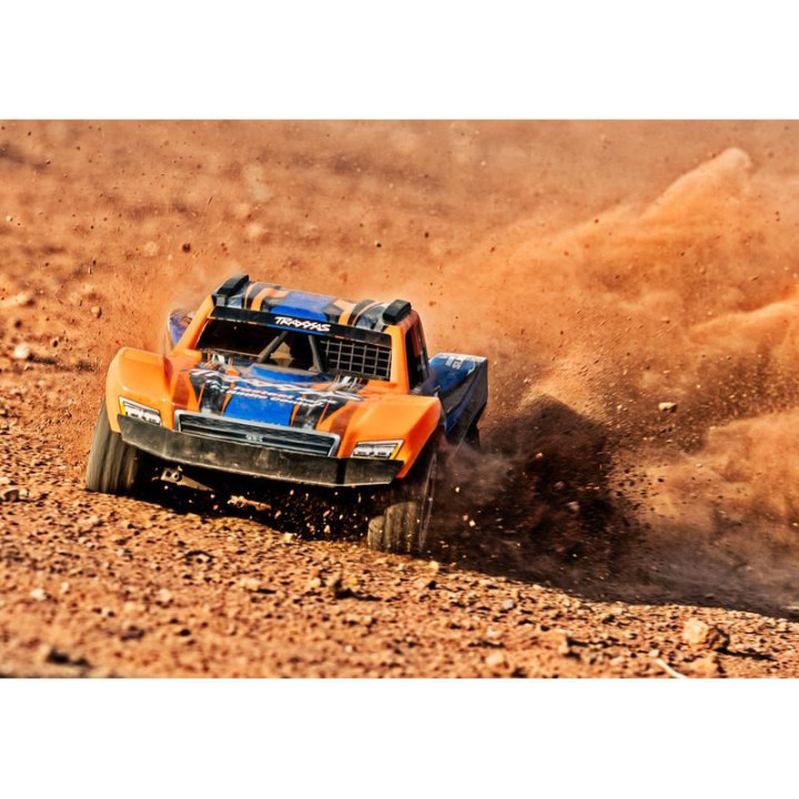 Traxxas Mini Slash 1:12 BL-2s 4WD RTR oranžový