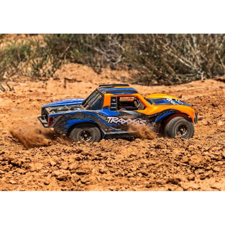 Traxxas Mini Slash 1:12 BL-2s 4WD RTR růžový