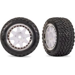 Traxxas kolo, disk 8-spoke, pneu Rally, přední (2)
