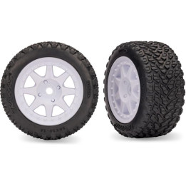 Traxxas kolo, disk 8-spoke, pneu Rally (zadní) (2)