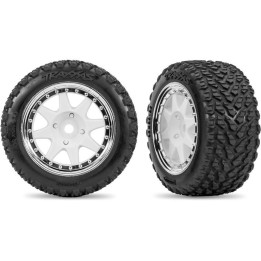 Traxxas kolo, disk 8-spoke, pneu Rally (zadní) (2)