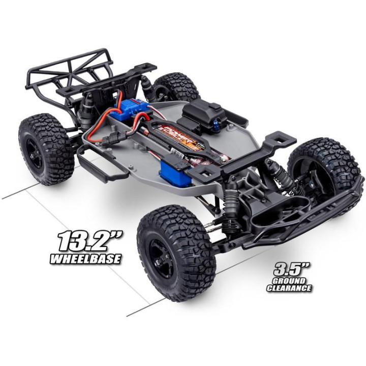 Traxxas Slash 1:10 HD RTR modrý