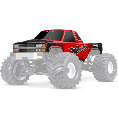 Traxxas karosérie X-Monster Chevrolet GMT400 CK červená