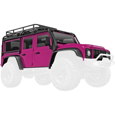 Traxxas karosérie Land Rover Defender růžová