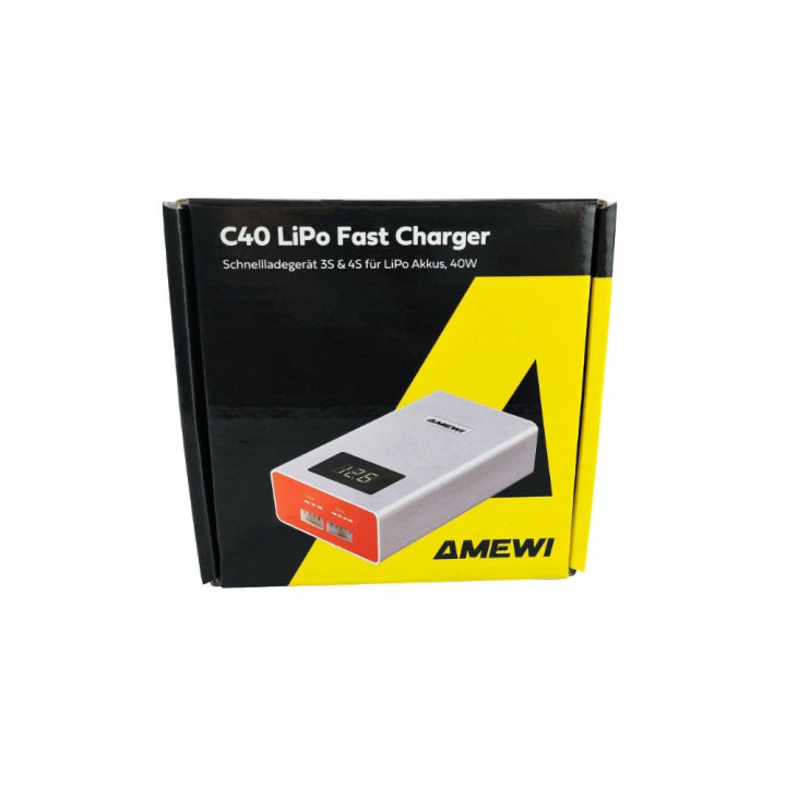 Amewi C40 rýchlonabíjačka LiPo 3–4S 40W | RCsvet