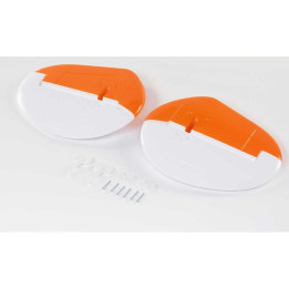 E-flite vertikální stabilizátor bílý: RC-45J 1.5m