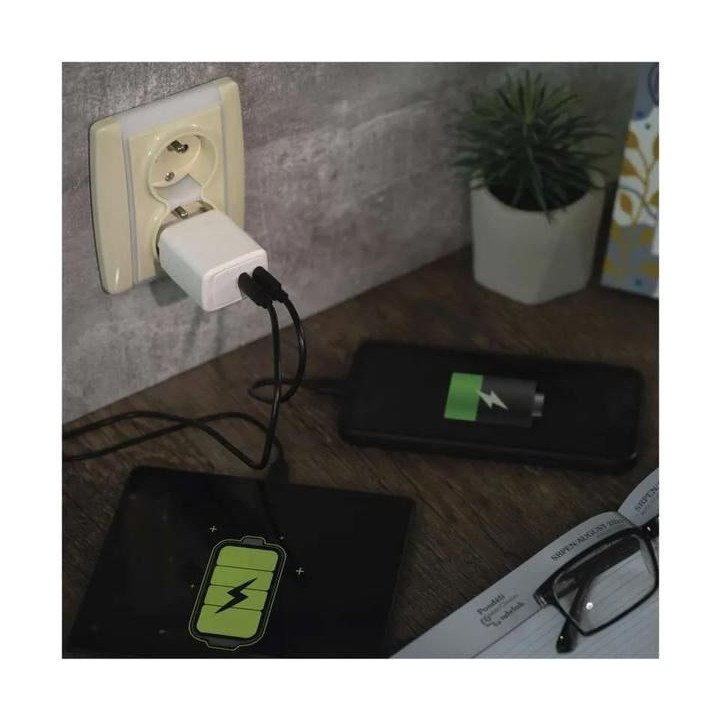 Síťový USB adaptér (zdroj) GaN PD 35W