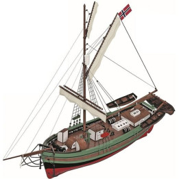 Modell-Tec Výzkumná plachetnice Gjoa 1:50 kit