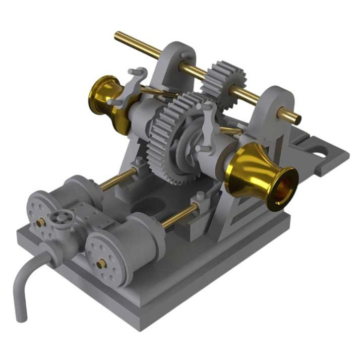 CALDERCRAFT Joffre 1:48 - kotevní naviják 3D kit