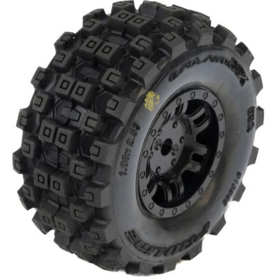 Pro-Line kolo 1:16, pneu Badlands MX, disk černý H12mm (4): Mojave Grom