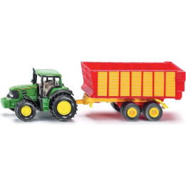 SIKU Blister - Claas s přívěsem na siláž