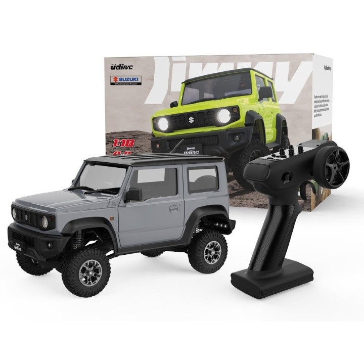 UDI RC Crawler SUZUKI JIMNY 1/18 šedá RTR | RCsvet