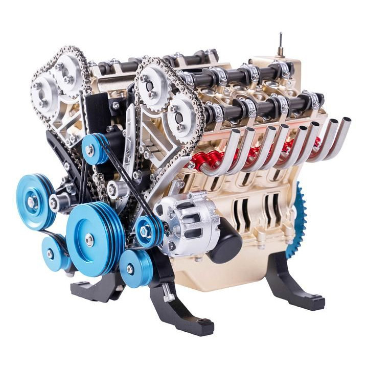 Teching motor V8