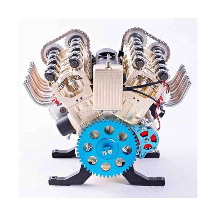 Teching motor V8