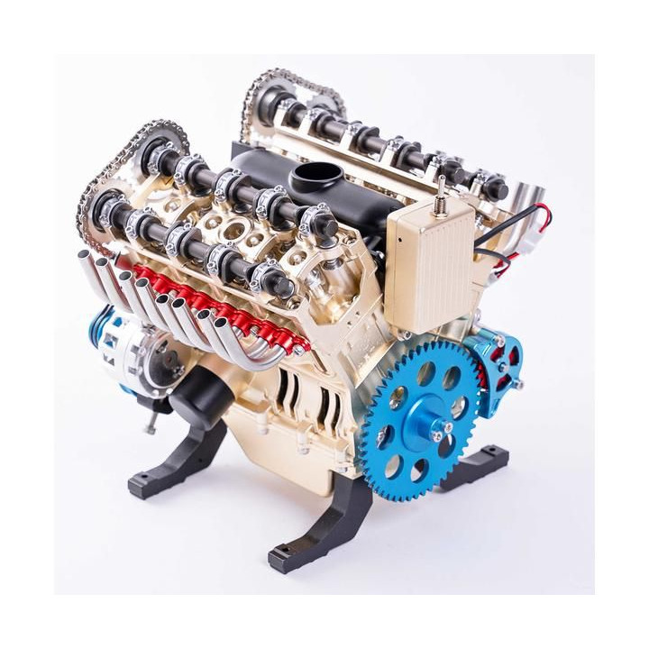 Teching motor V8