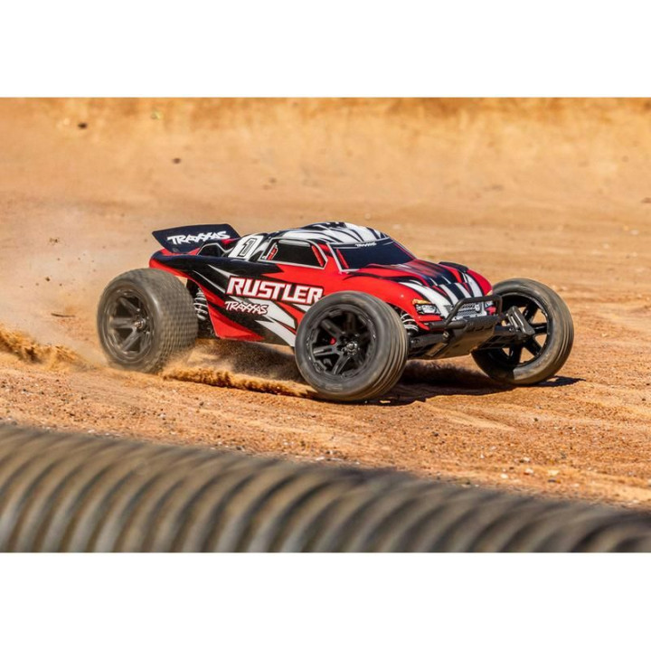 Traxxas Rustler 1:10 HD RTR modrý