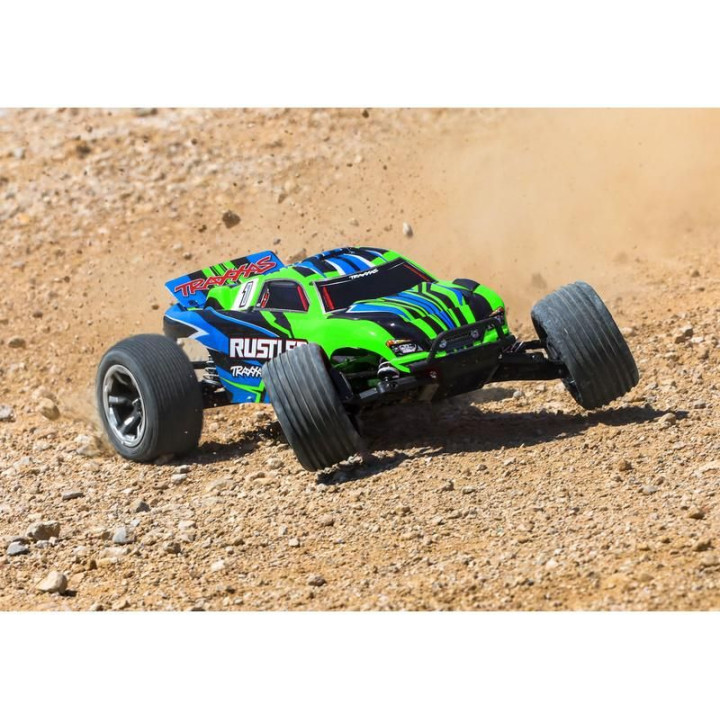 Traxxas Rustler 1:10 HD RTR modrý