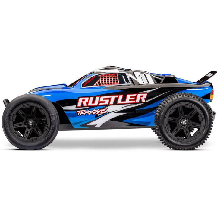 Traxxas Rustler 1:10 HD RTR modrý