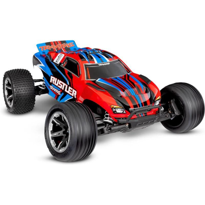 Traxxas Rustler 1:10 HD RTR modrý