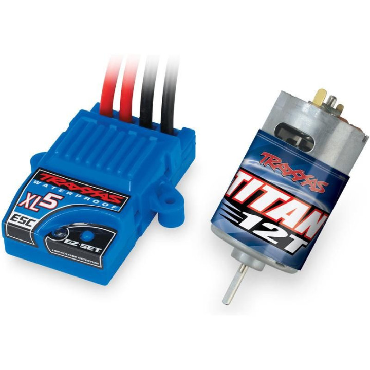Traxxas Rustler 1:10 HD RTR modrý