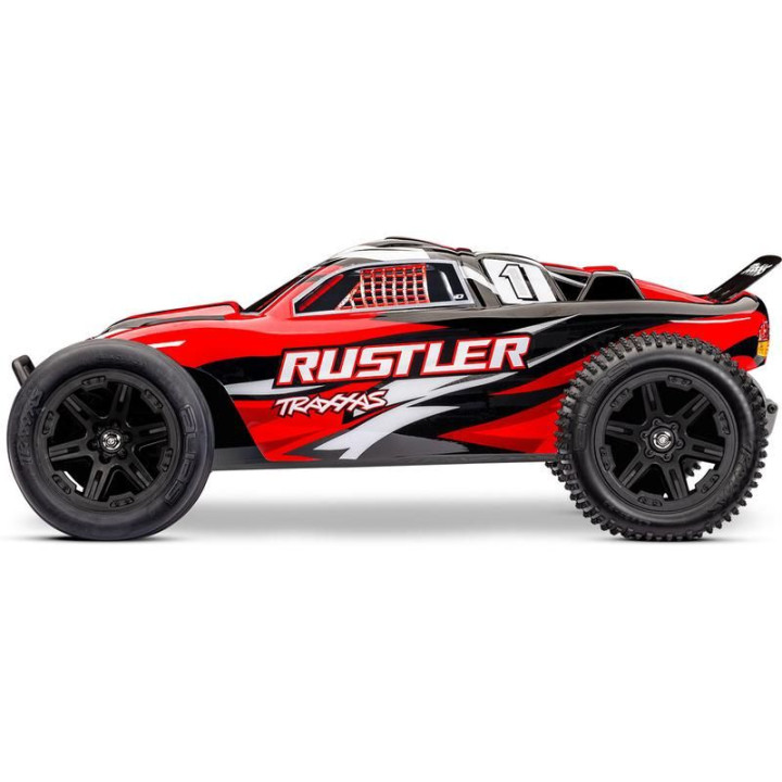 Traxxas Rustler 1:10 HD RTR oražový