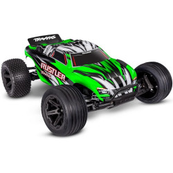 RC model auta Rustler HD v měřítku 1:10, typu Truggy. Pohání jej stejnosměrný motor Titan 550. Model jezdí až 48 km/h! Obsahuje bezsponkovou karoserii, odolné komponenty - Extreme Heavy Duty a náhon 2WD. NiMH akumulátor a USB-C nabíječ v balení.