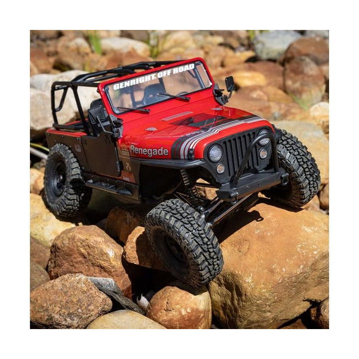 Axial SCX10 III Jeep CJ-7 1:10 4WD RTR červená