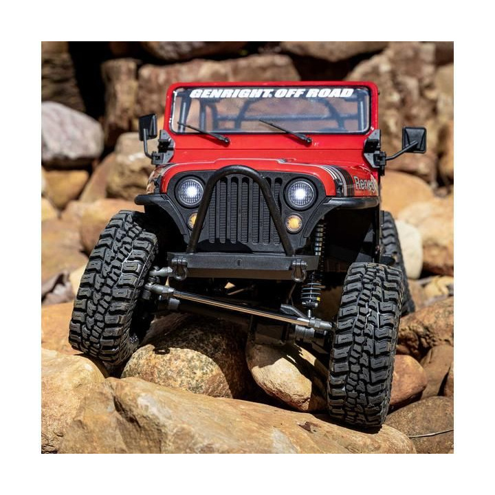 Axial SCX10 III Jeep CJ-7 1:10 4WD RTR červená