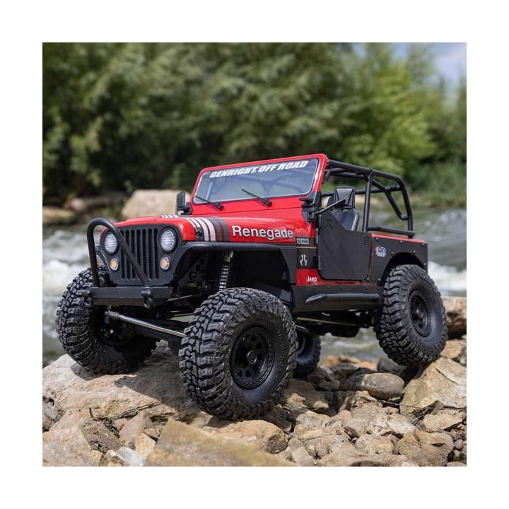 Axial SCX10 III Jeep CJ-7 1:10 4WD RTR červená