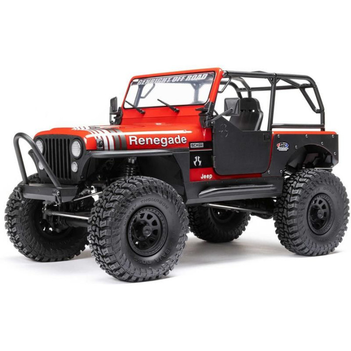 Axial SCX10 III Jeep CJ-7 1:10 4WD RTR červená