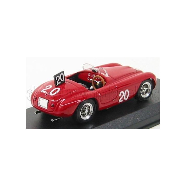 ART MODEL FERRARI 166MM 2.0L V12 N 20 WINNER SPA FRANCORCHAMPS 1949 L.CHINETTI - J.LUCAS - RED 1/43