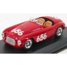 ART MODEL FERRARI 166MM SPIDER N 656 MILLE MIGLIA 1950 MARZOTTO - MARINI - RED 1/43